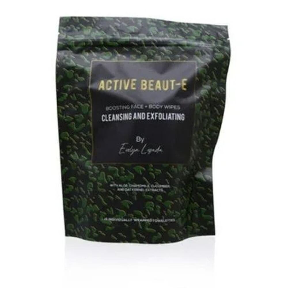 Active Beaut-e by Evelyn Lozada / Boosting Face + Body Wipes